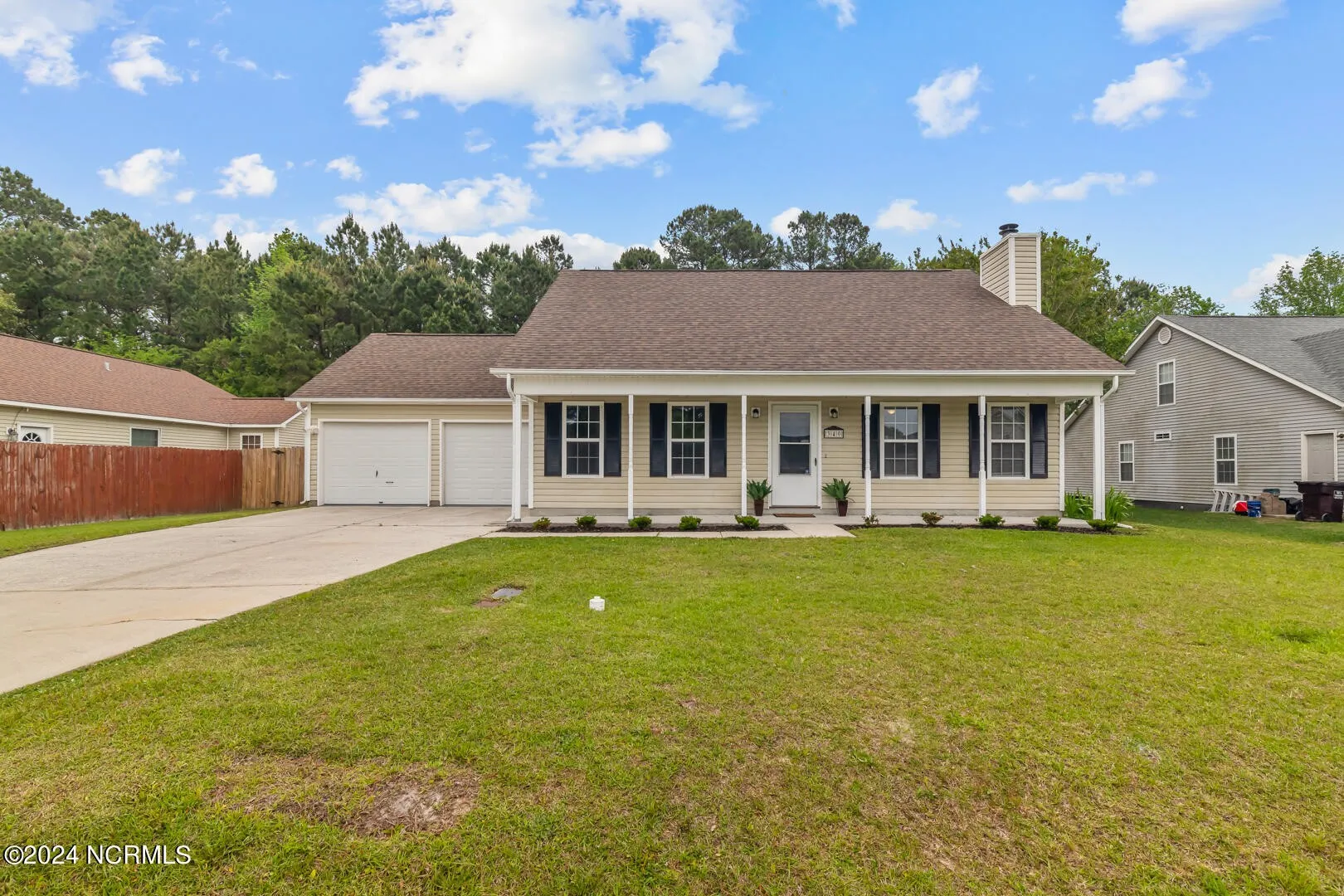 Renovated 4-bedroom home on Palamino Trail in the Brookstone subdivision of Jacksonville, NC