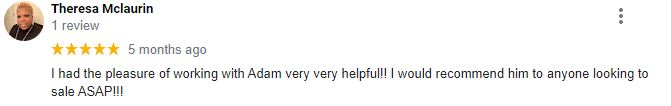 Positive review of selling a house as-is for cash in Eastern NC